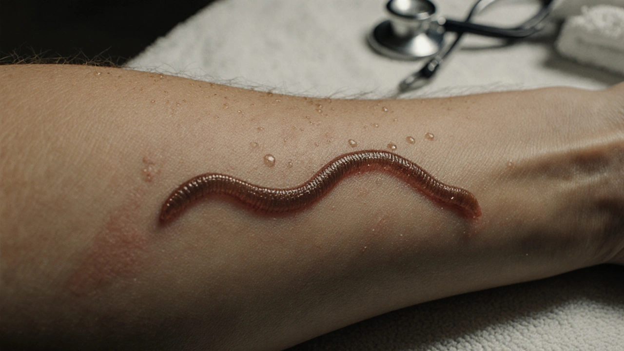 Strange Skin Parasites: Cases of Worms and Bugs Living or Laying Eggs on Human Skin