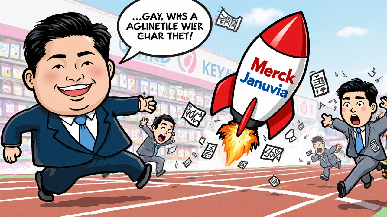 Brand company launches authorized generic that slashes first entrant&#039;s market share, causing price tags to plummet.