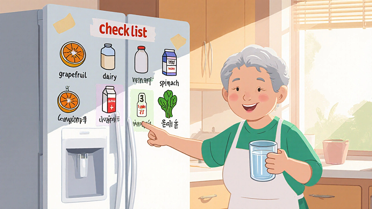 How to Create a Food and Medication Interaction Checklist at Home