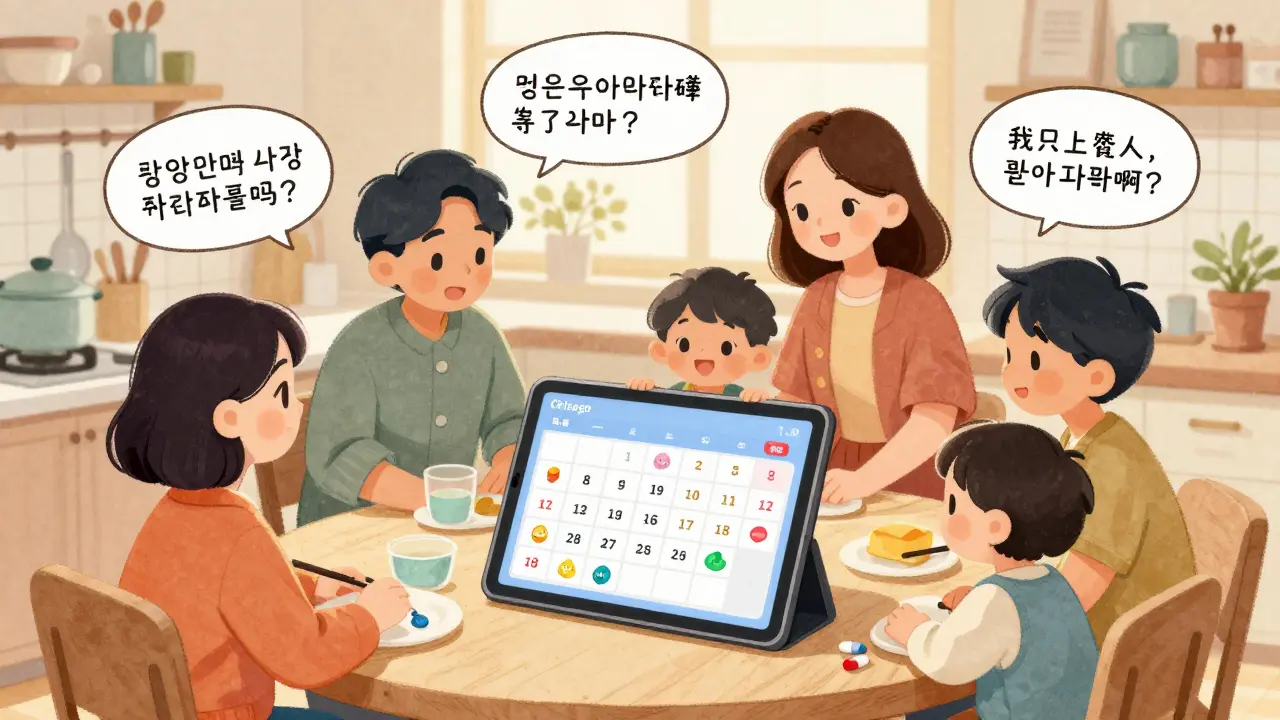 How to Build a Shared Medication Calendar for Family and Caregiver Coordination