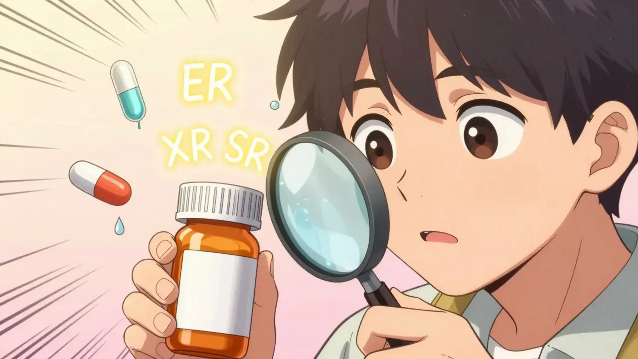 How to Read Directions for Extended-Release Medications on Labels