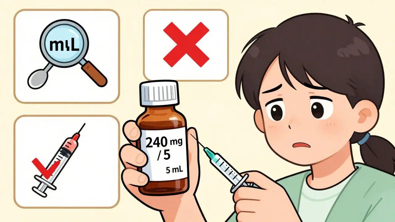 How to Read Dose Measurements on Liquid Prescription Labels